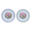 Image 1 : A Pair of Disneyland Sleeping Beauty Castle Plates.