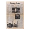 Image 3 : A Pair of The Disney Times Newspapers.