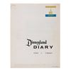 Image 1 : A 1970 Disneyland Diary.