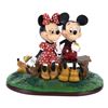 Image 1 : A Charles Boyer "Puppy Love" Mickey and Minnie Figure.