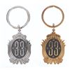 Image 1 : A Pair Disneyland Club 33 Keyrings.