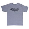 Image 1 : A Haunted Mansion Comic Bat Graphic T Shirt.