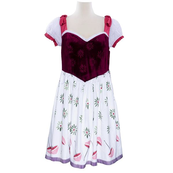 A Haunted Mansion Dress and Shawl.