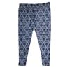Image 2 : Haunted Mansion Gray Wallpaper Pajama Pants.