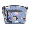 Image 1 : Dooney & Bourke Mickey & Minnie Attraction Print Bag.