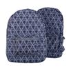 Image 1 : A Pair of Haunted Mansion Wallpaper Print Backpacks.