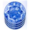 Image 1 : Haunted Mansion 40th Anniversary (4) Dessert Plate Set.