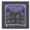 Image 1 : A Haunted Mansion “Doom Buddies” Framed (11) Pin Set.