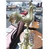 Image 2 : Brass 5' Rooster Top Smokers Stand