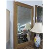 Image 1 : Ornately Framed Beveled Mirror - 20 x 36 - No Shipping