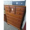 Image 1 : Mahogany Cedar Lined 5 Over 4 Dresser