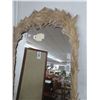 Image 2 : Serge Roche Style Palm Beach Vintage Palm Trim Mirror - No Shipping