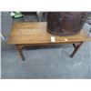 Image 1 : Distressed Plank Style Hall Table