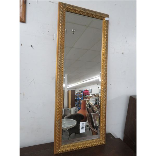 Gold Guild Beveled Mirror - 12 x 36 - No Shipping