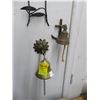 Image 2 : Brass Wall Mount Bells, Plate Holder