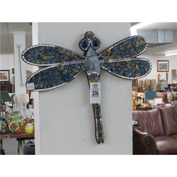 Mirrored Dragonfly Wall Art