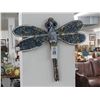 Image 1 : Mirrored Dragonfly Wall Art