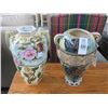 Image 1 : Oriental Hand Painted Vases - 2