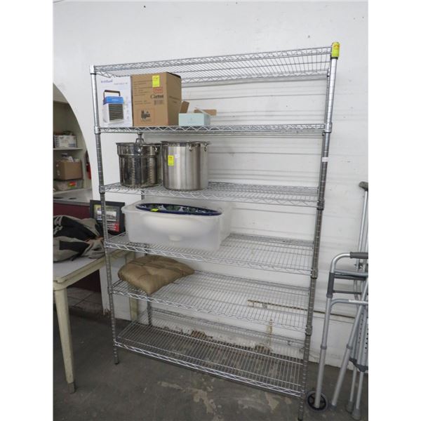 Metro 6 Shelf Wire Storage Rack
