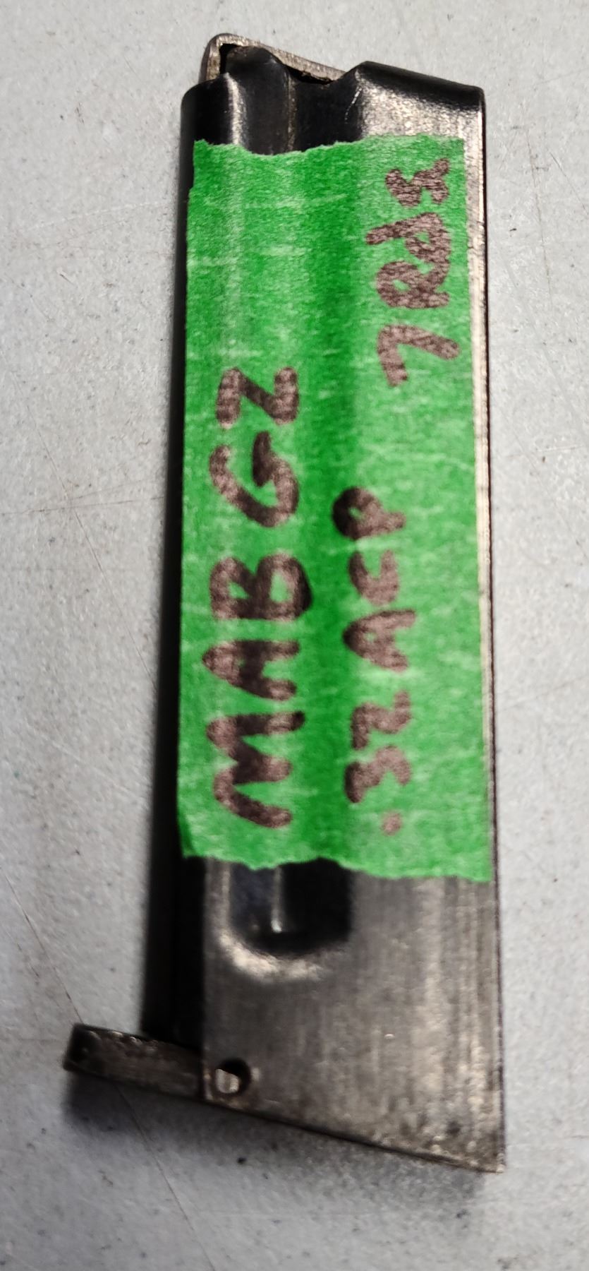 MAB GZ .32 ACP 7 Round Magazine Factory Original OEM Steel Magazine