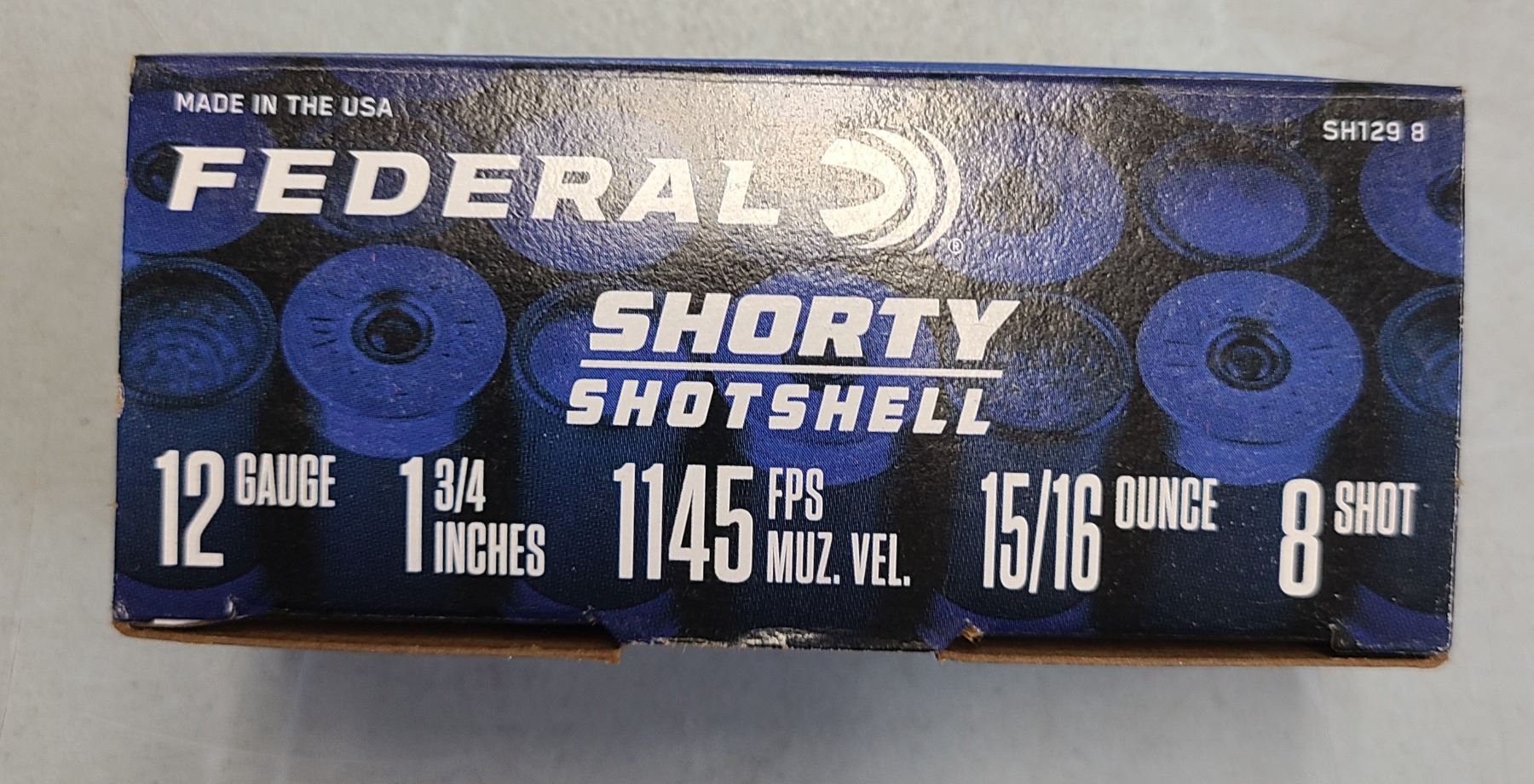 Federal Mini Shells Federal #8 Shot 12 ga Shot Gun Mini Shells 1 3/4