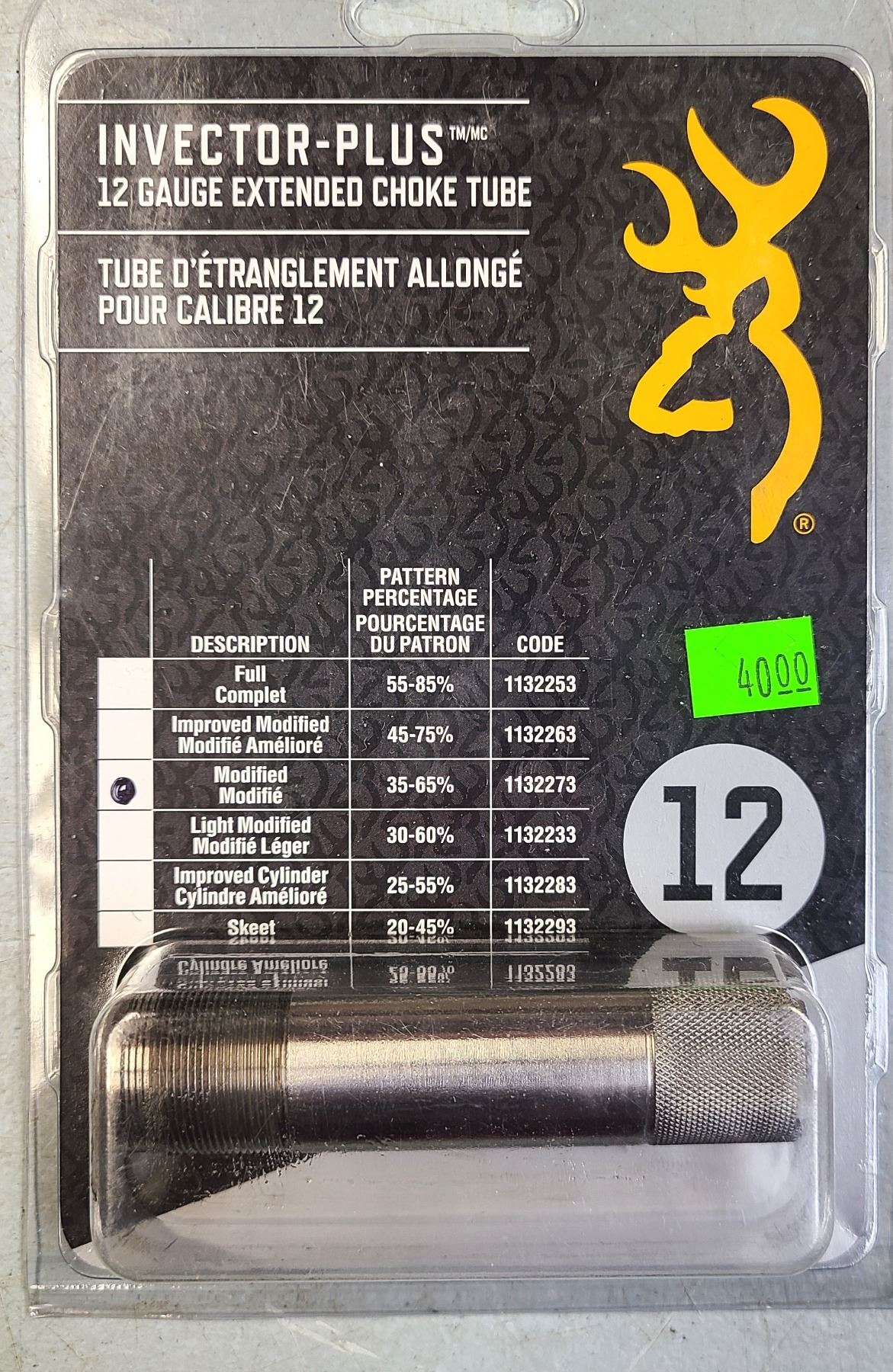 Browning Invector PLus 12 Ga Shotgun Choke Modified - NEW