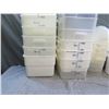 Image 2 : Multiple Plastic Food Storage Containers, Pails, etc (some lids)