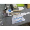 Image 2 : Multiple Waste Baskets, Smoothing Tools, Paintbrushes, Rollers, Pans, Wall Shelf in Box, etc