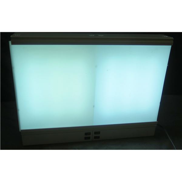 X-Ray Equipment Accessory Model 802D Framed Fluorescent Light