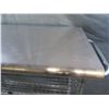 Image 3 : Trinity Rolling Metal Cart w/ 2 Mesh Undershelves 34"x20"x36"H