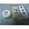 Image 1 : Lot of gem stones: citrine; garnets; topaz (2)