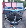Image 2 : 1994 19 foot Aluminum River Runner Hewes Craft with 90 HP Yamaha Jet Drive; single axel Easy Load Tr