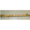 Image 3 : Inupiat harpoon made by Tony Henry approx. 66" long- made of wood, seal skin, whale bone, bone (2)