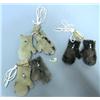 Image 1 : Lot of 3 Eskimo yo-yos by Maria Anaruk (2)