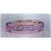 Image 1 : Diamond Lady's Ring 14 K yellow and white gold- diamonds are round brilliant cut approx. 0.50 carats