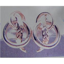 Earrings 14 K yellow gold 2.2 grams- estimated retail replacement $175 (12)