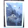 Image 1 : 202 of 950 signed and numbered print by Kelley print of 3 goats and an eagle, image size 30" x 20" (