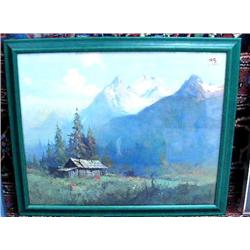 Framed Sydney Laurence print (53)