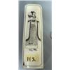 Image 1 : Scrimshawed ivory box approx. 6" long and 1-3/4" wide (2)