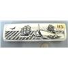 Image 1 : Scrimshawed ivory box approx.6" long and 1-3/4" wide (2)
