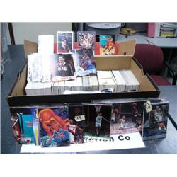 Approx. 400 basketball cards loaded with stars (i.e., Jordan, Barkley, Shaq, Fox, Olajuwan, plus man