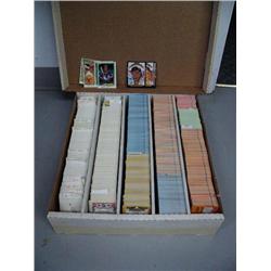 Approx. 2,000 baseball cards from the 1980's, also unique puzzle cards (56)