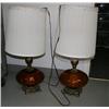 Image 1 : Lot of 2 identical lamps- 31-1/2" tall (2)