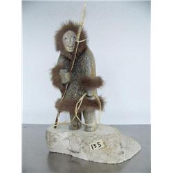 Whale bone hunters by Michael Scott  10" Tall (2)