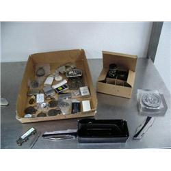 Lot of Pocket Knives, Lighters, Sterling Silver Alaska 1 oz. Sterling Silver Medallion from Arco Ala