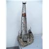 Image 2 : Model Drill Rig 27" tall made of Copper and Stone,  made by Ewinttock in 1980 445/500  Signed and Nu
