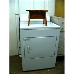 Frigidaire Heavy Duty dryer; foot stool (65)