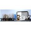 Image 4 : Lot of: 3 knot boards; 7 ships; 5 clocks; 3 framed small items; 8 "Welcome Aboard" buoys; couple boo