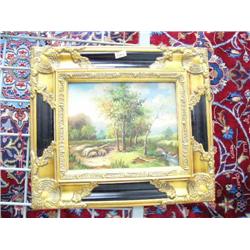 CHOICE on 5 original oil paintings- trees (8888)