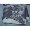 Image 6 : Fred Machetanz print; 21 prints of 2 Southeast Natives with chief's hat in front; 2 prints of 10 Sou